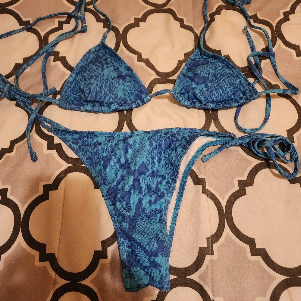 Multiple bikini sets- black caged one has been sold.